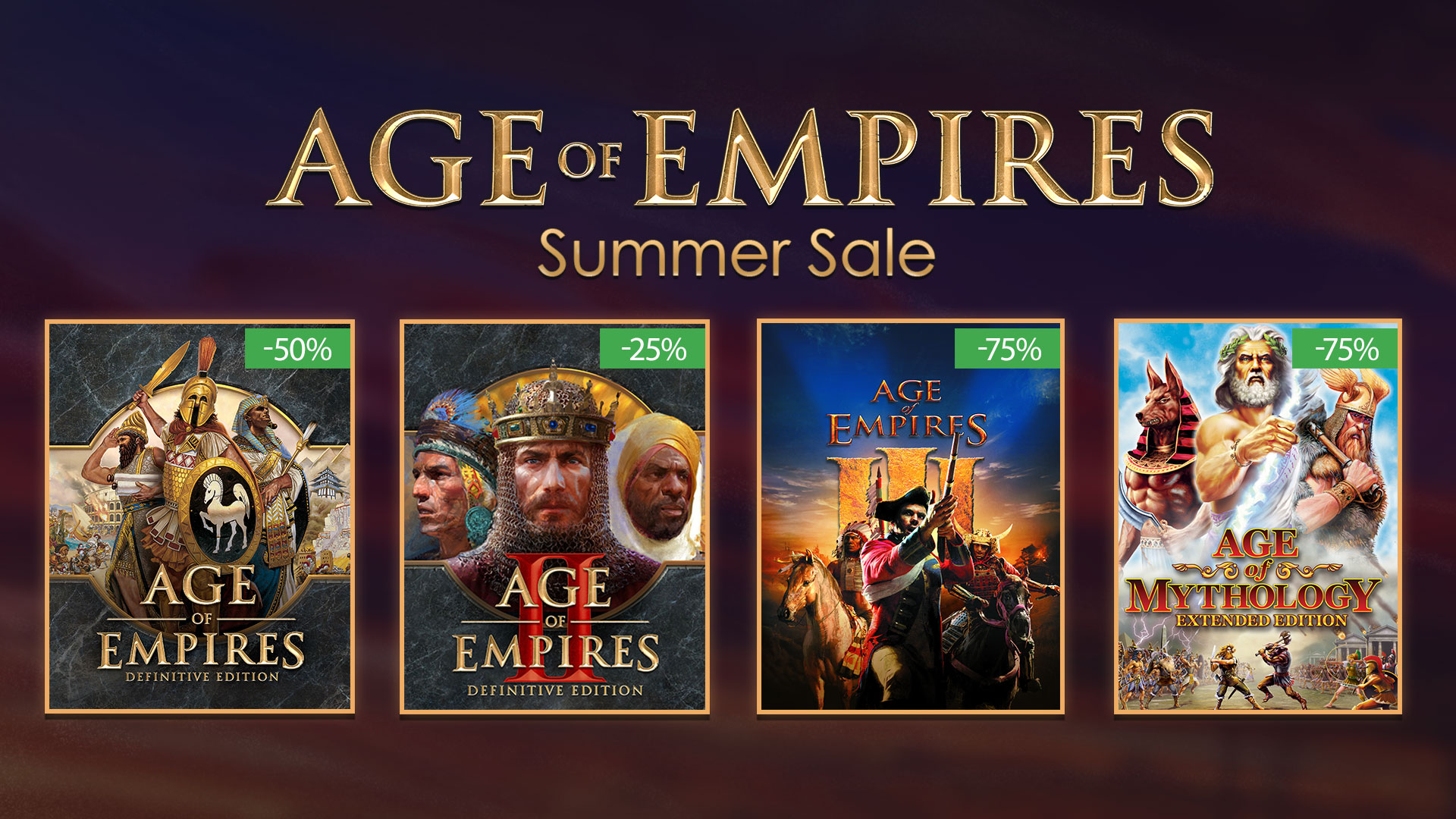 steam age of empires trial